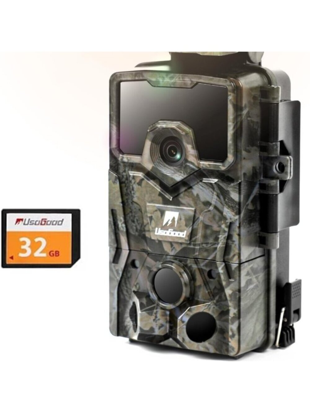 TRAIL CAMERA - SOLAR POWERED - NEW // 4K 48MP Motion Capture Night Vision Nature